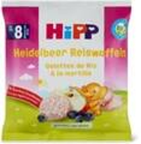 Bio Heidelbeer Reiswaffeln