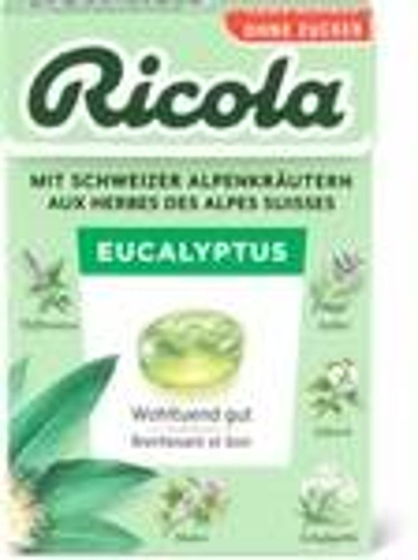 Ricola Eucalyptus box