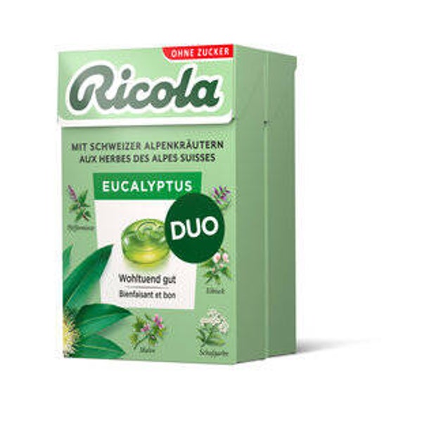 Ricola Eucalyptus box