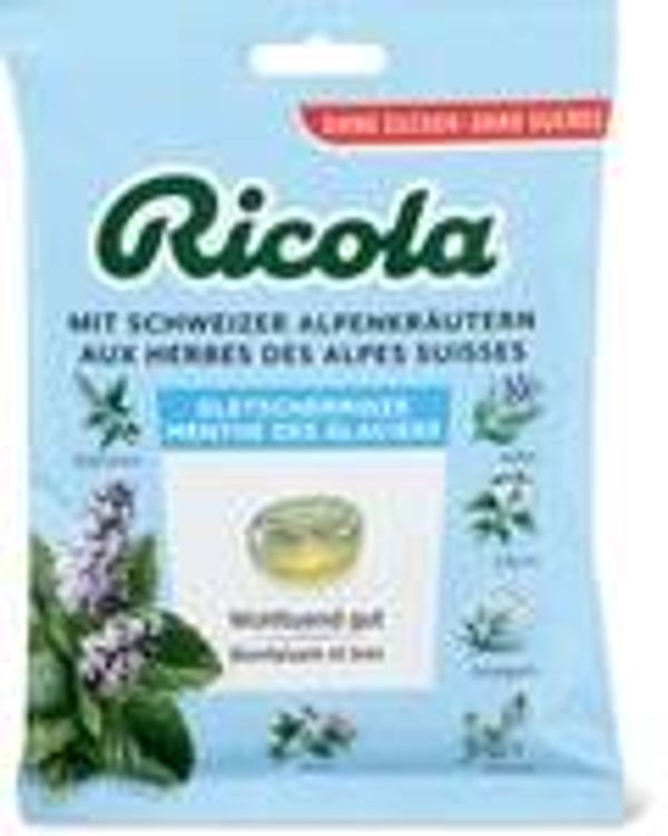 Ricola Kräuterbonbon Gletscherminze beutel