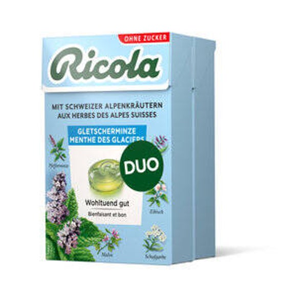 Ricola Gletscherminze box