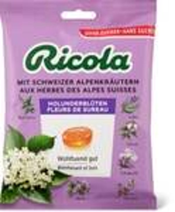Ricola Kräuterbonbons Holunder beute
