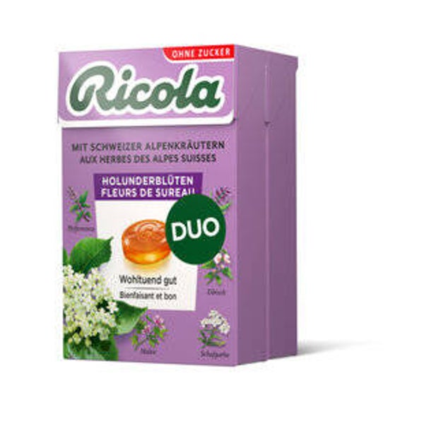 Ricola Holunderblüten box