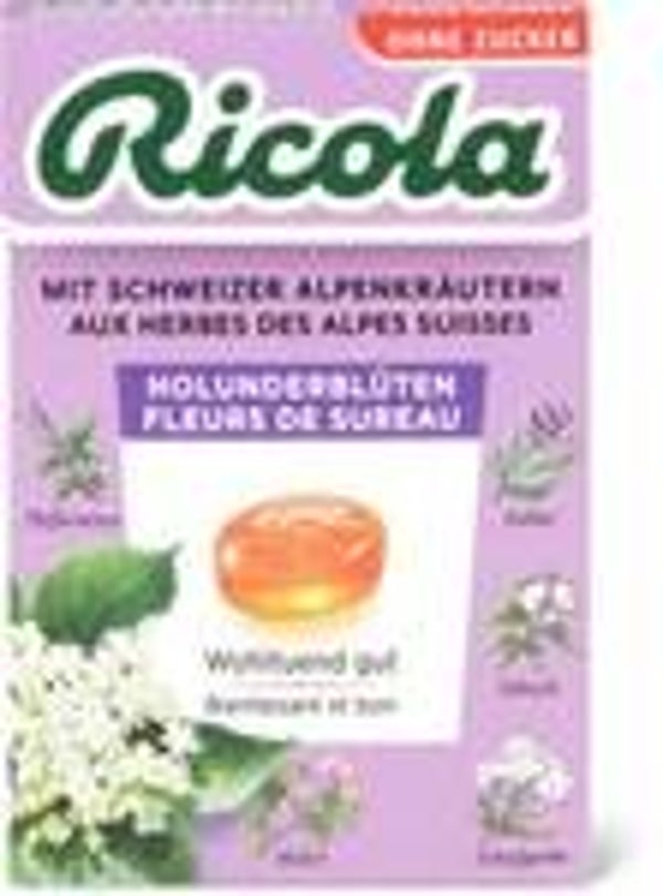 Ricola Holunderblüten box