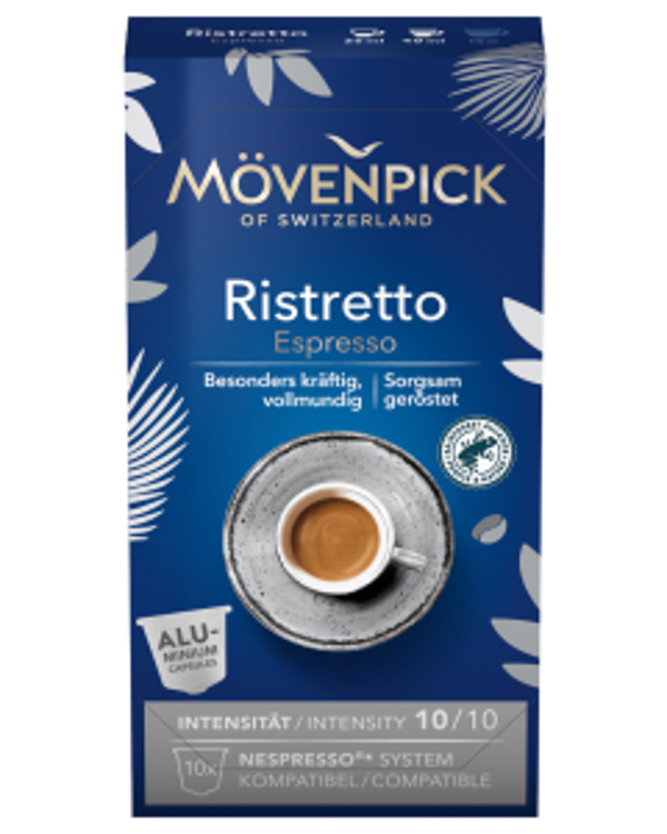 Mövenpick Ristretto Espresso Kapseln 8x10 Stk