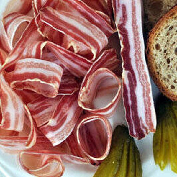 Tujetscher Rohessspeck am Stuck