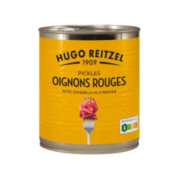 Rote Zwiebeln in Streifen 360g