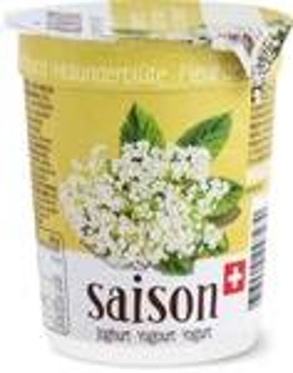 Saison Joghurt Holunderblüten