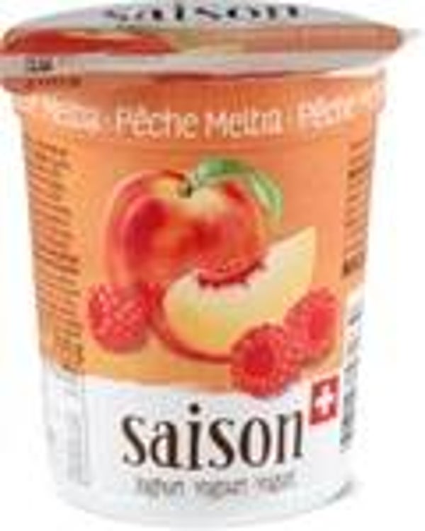 Saison Peche melba Joghurt 200g