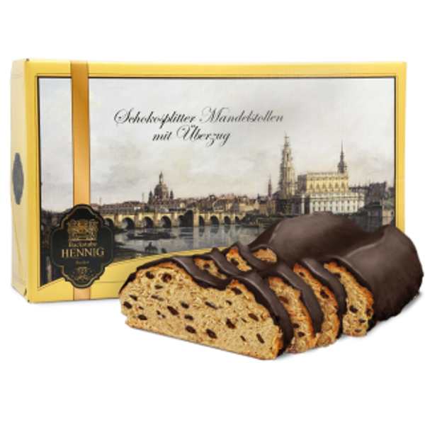 500g Edler Schokosplitter-Mandelstollen