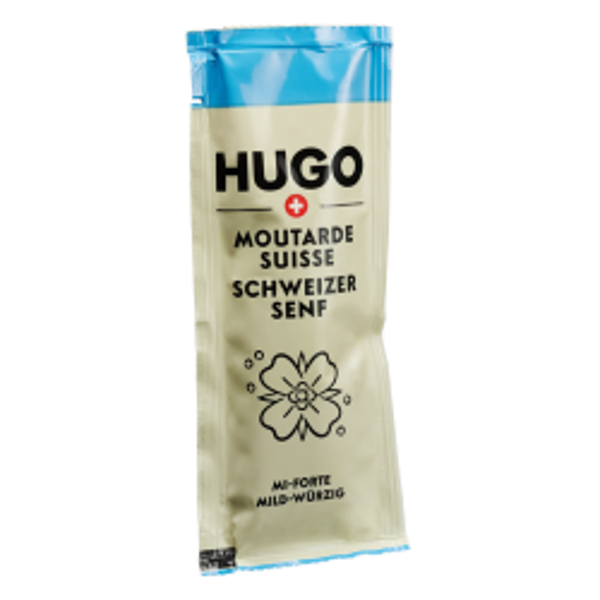 Schweizer Senf Mild-Würzig Beutel 100 x 15g