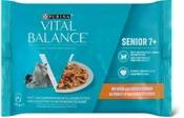 Vital Balance Senior Sauce Huhn+ grüne Bohnen
