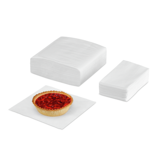 Papier-Servietten weiss