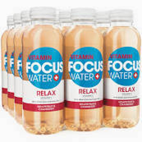 Focus Water Grapefruit+Cramberry