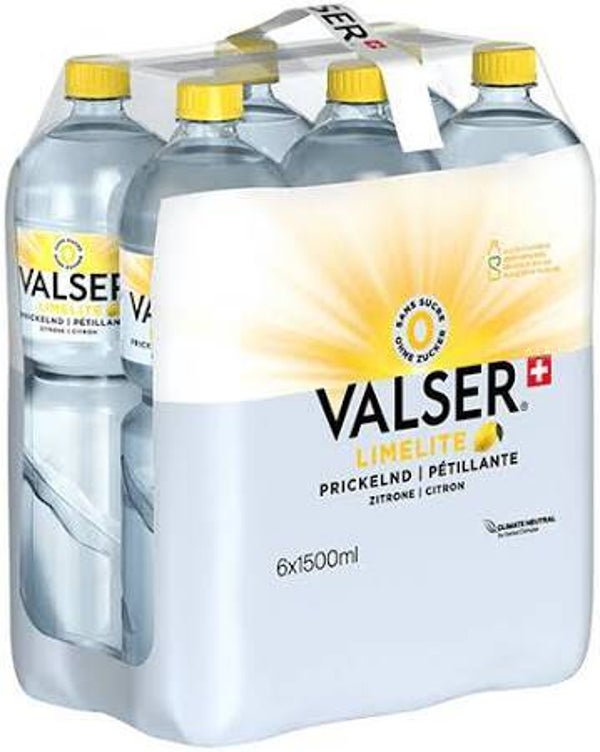 Valser Prickelnd Zitrone