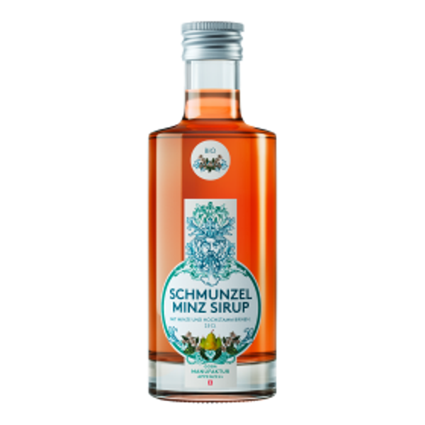 Bio Schmunzelnd Minz Sirup