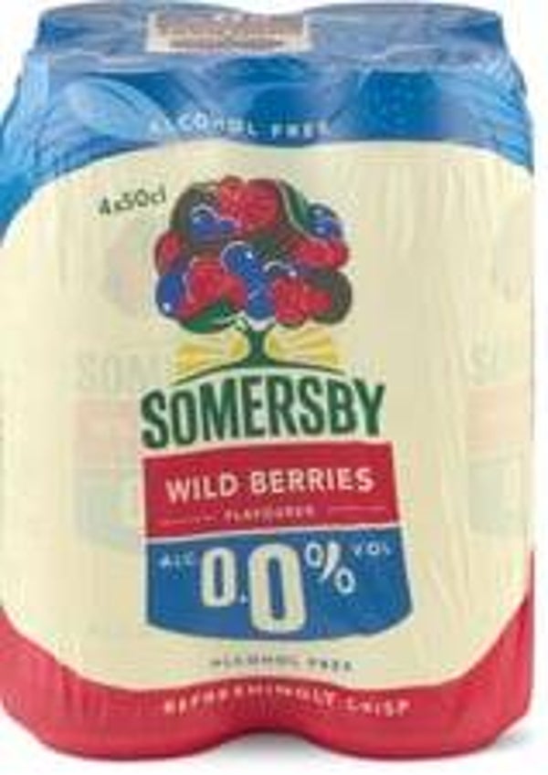 Somersby Wild Berries Cider Alkoholfrei