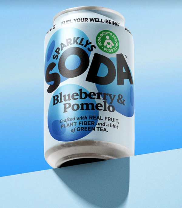 Sparklys Soda Blueberry + Pomelo 6x33cl ohne Alk