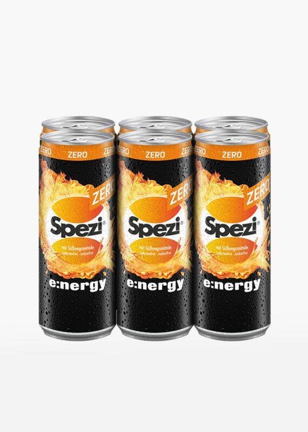Spezi energy Zero  Dosen 6x50cl