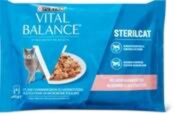 Vital Balance Sterilcat Sauce Lachs+Karotten