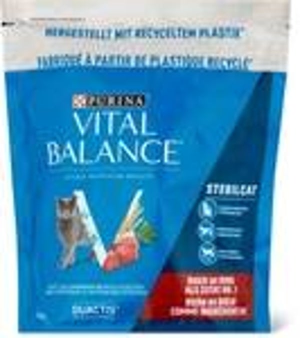 Vital Balanse Sterilcat Trockenfutter Rind+Weizen
