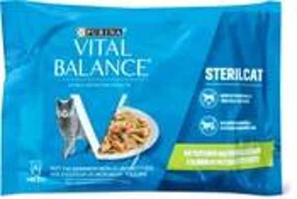 Vital Balance Sterilcat Sauce Truthahn+grüne Bohnen