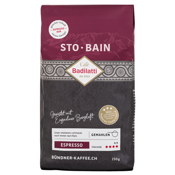 Kaffee Sto Bain 1x250g Espresso gemahlen