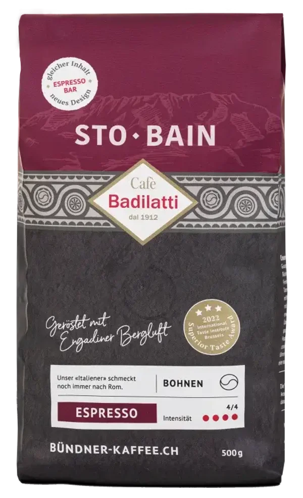 Kaffe Sto Bain 1x500g Espresso Bohnen