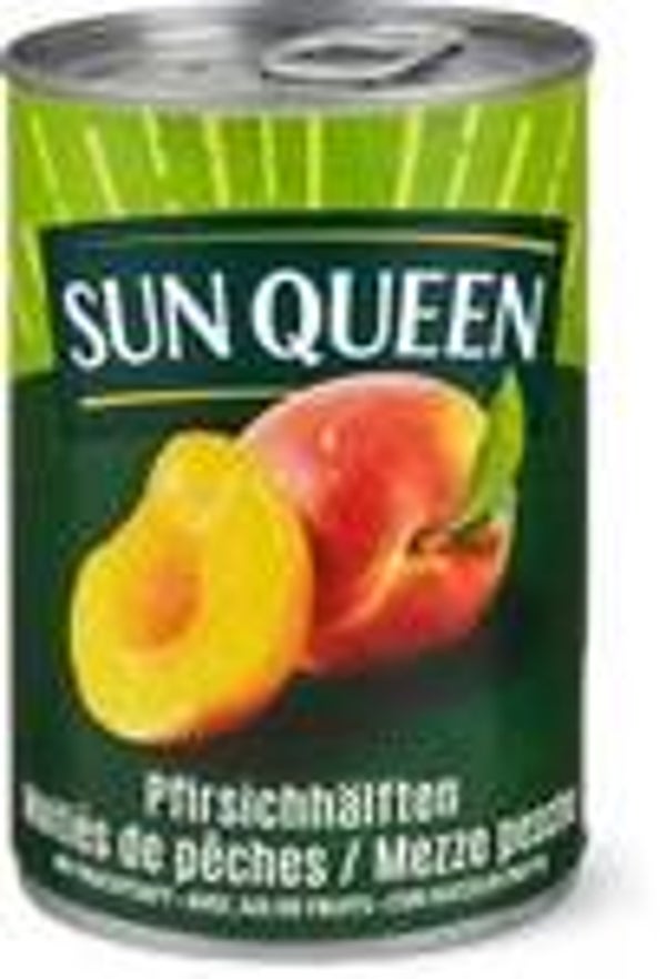 Sun Queen Pfirsich Hälften im Pfirsichsaft 235g