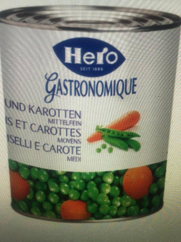 Hero Erbsen/Karoten