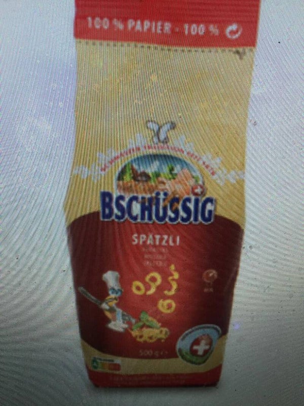 Bschüssig Spätzli
