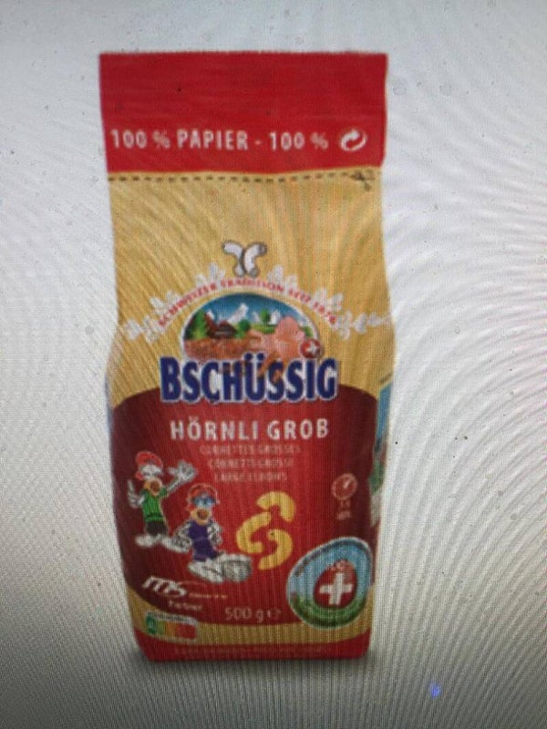 Bschüssig Hörnli grob