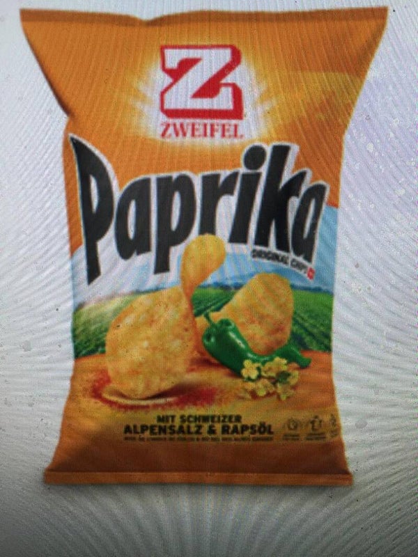 Zweifel Chips Portionen Paprika 30g
