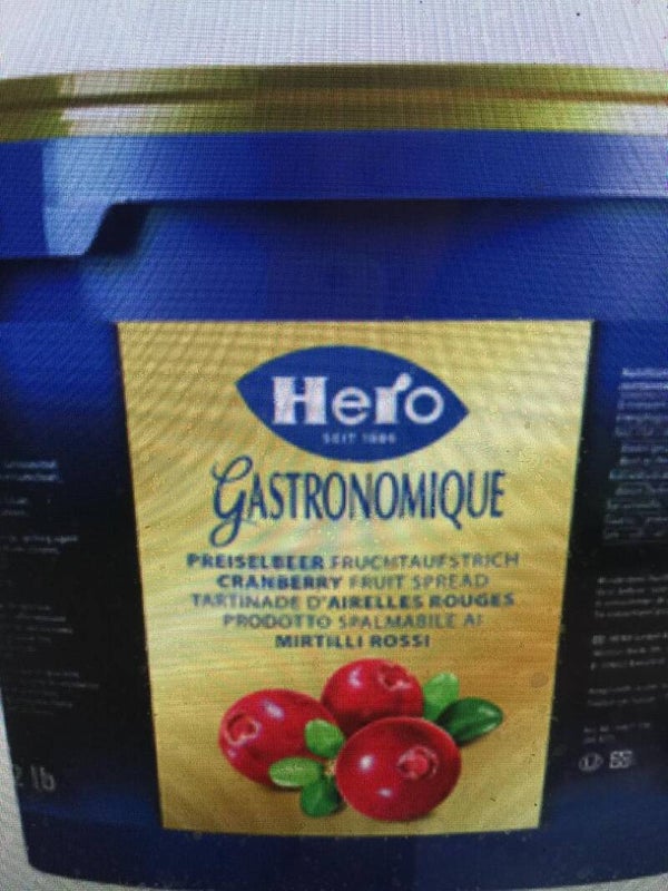 Hero Preiselbeeren Konfitüre