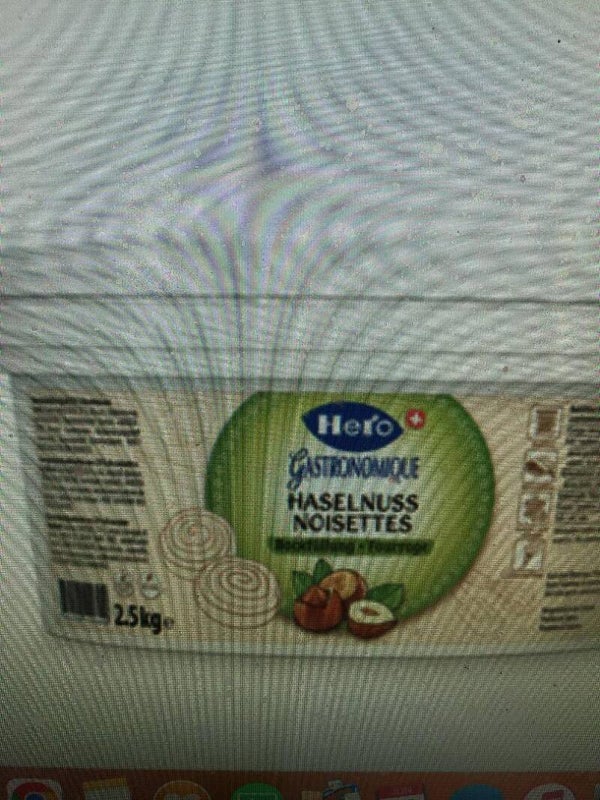 Hero Haselnuss Backfüllung