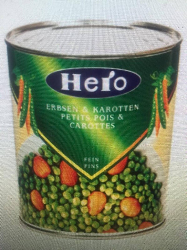 Hero Erbsen/Karotten