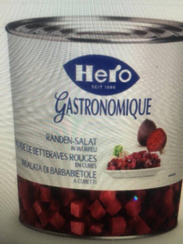Hero Randensalat gewürfelt