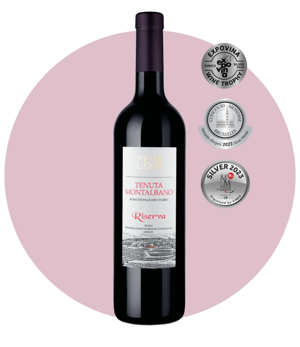 Montalbano Riserva DOC Ticino Merlot 1 Flasche75cl