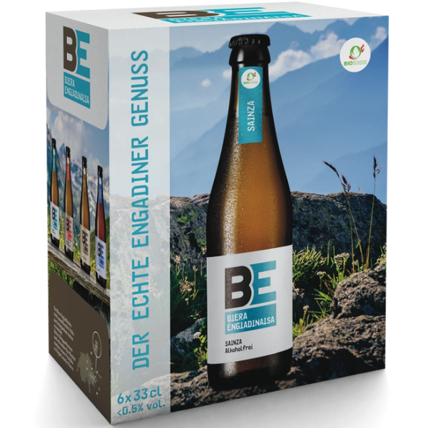 BE Sainza 6x33cl 0.50% Alkoholfrei