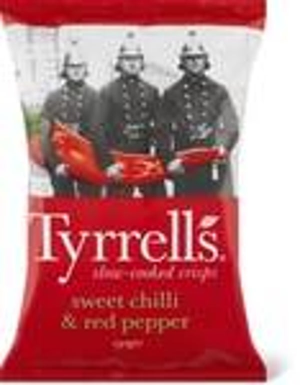 Tyrrelis Britisch Chips Sweet chilli+red