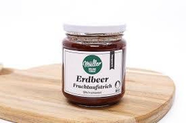 Bio Erdbeer Fruchtaufstrich