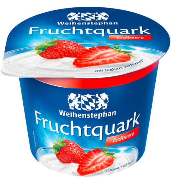 Weihenstepahn Fruchtquark Erdbeer 500g