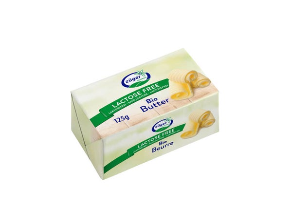 Züger Bio Butter laktosefrei