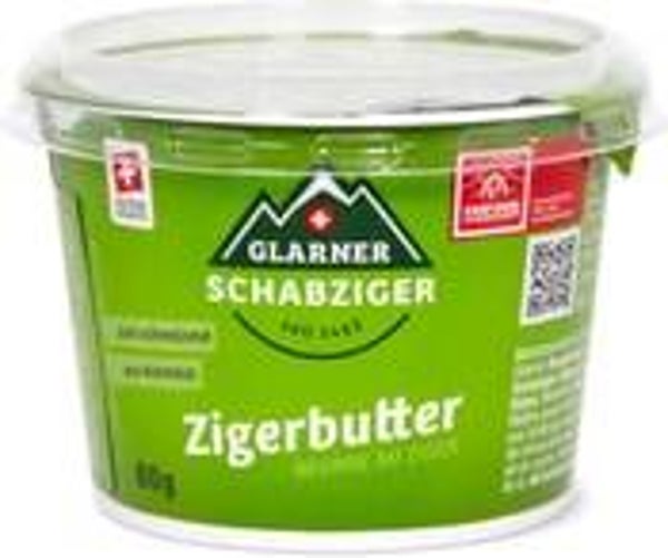 Glarner Zigerbutter 80g