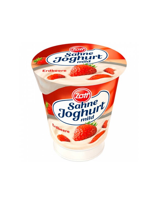 Zott Sahnejoghurt Erdbeer