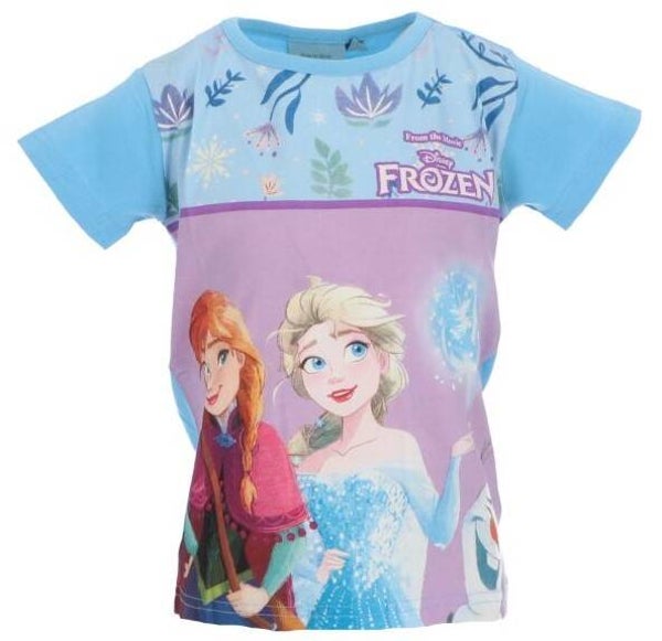 Frozen T-shirt blauwe mouw