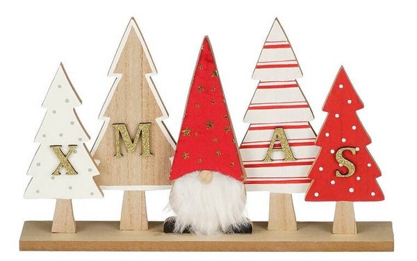decoratie kerstbomen rood