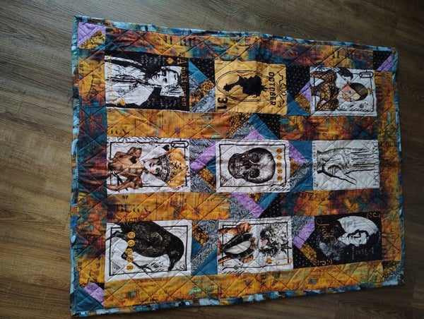 Tarot Card lap quilt
