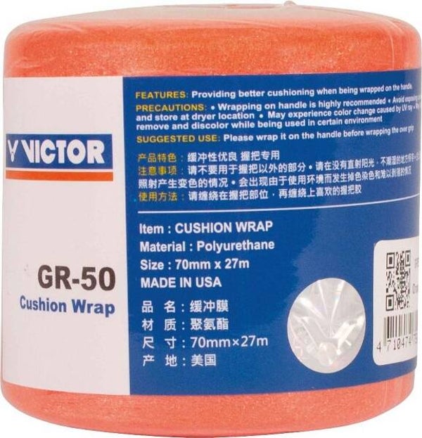 Victor Cushion Wrap GR-50 Orange