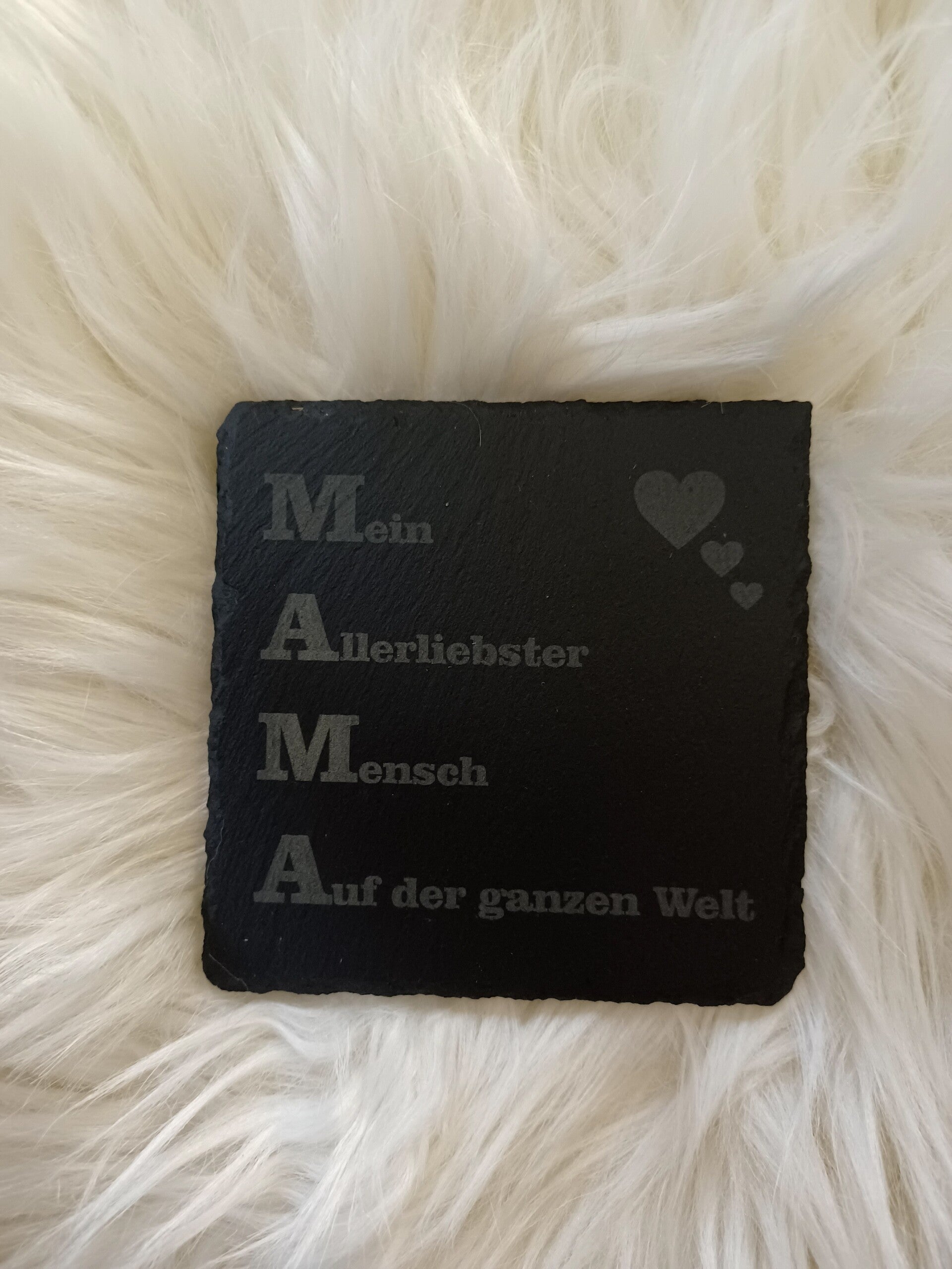 Schiefertafel 10x10cm